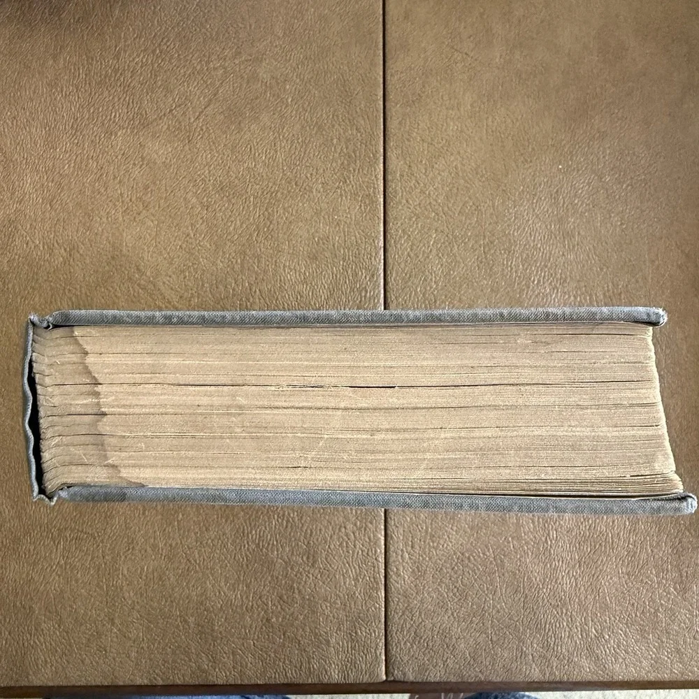 How Green Was My Valley by Richard Llewellyn 1940 Hardcover Vintage Blue